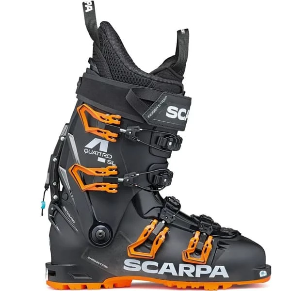 SCARPA 4-QUATTRO SL BLACK ORANGE 24 1 SCARPA 4-QUATTRO SL BLACK ORANGE 24