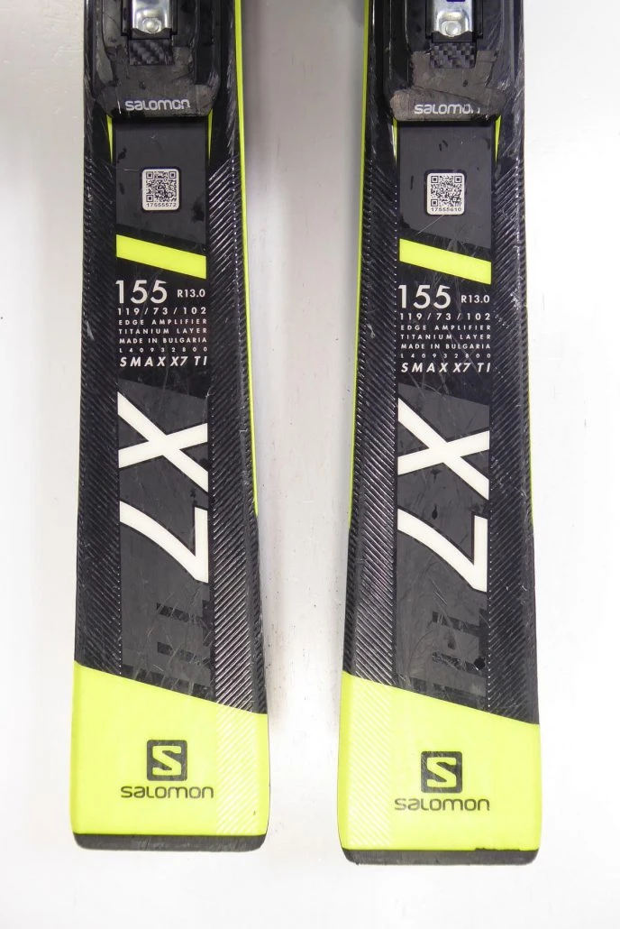 SALOMON S-Max X7 Ti Ski Länge 155cm (1,55m) Inkl. Bindung! #749 1 SALOMON S-Max X7 Ti Ski Länge 155cm (1,55m) Inkl. Bindung! #749